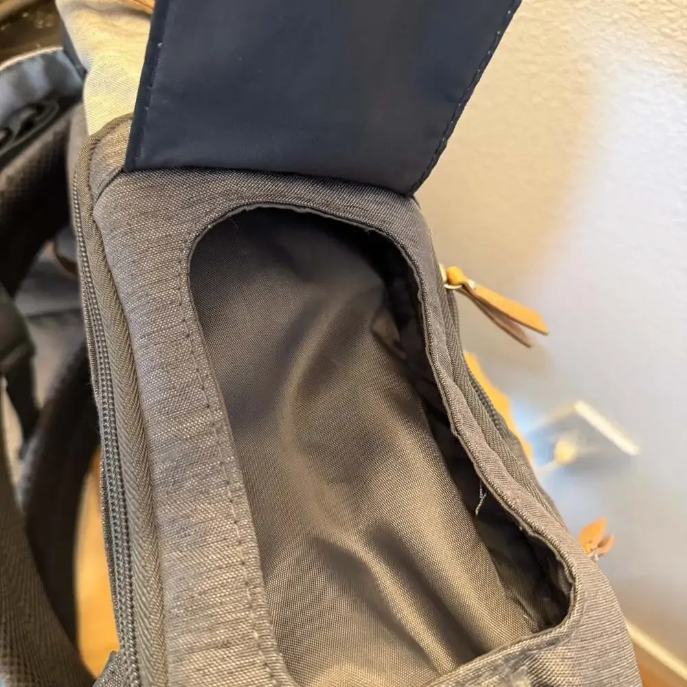 Eddie Bauer Cascade First Adventure Backpack Diaper Bag Gray